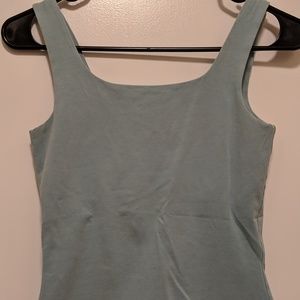 Light blue Nic + Zoe tank top w/ built-in bra